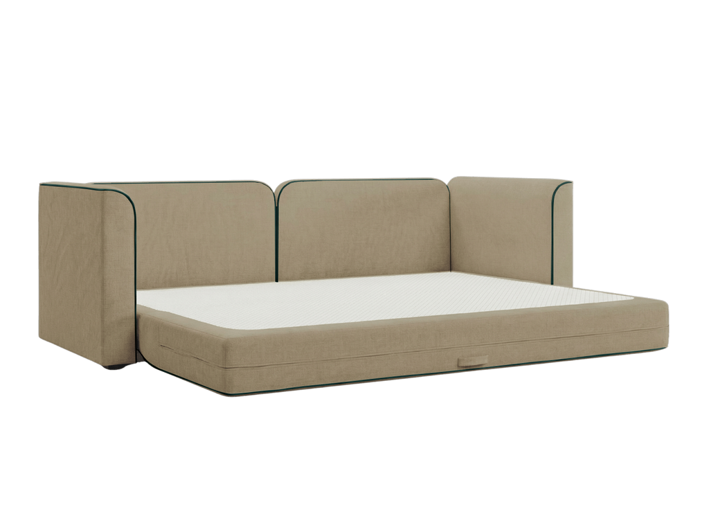 Eclipse 90" Sleeper Sofa in Hemp Blend