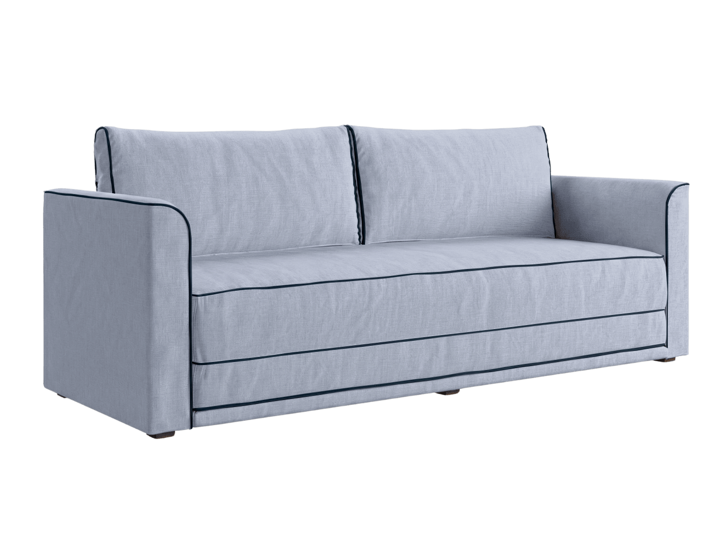 Eclipse 90" Sleeper Sofa in Hemp Blend