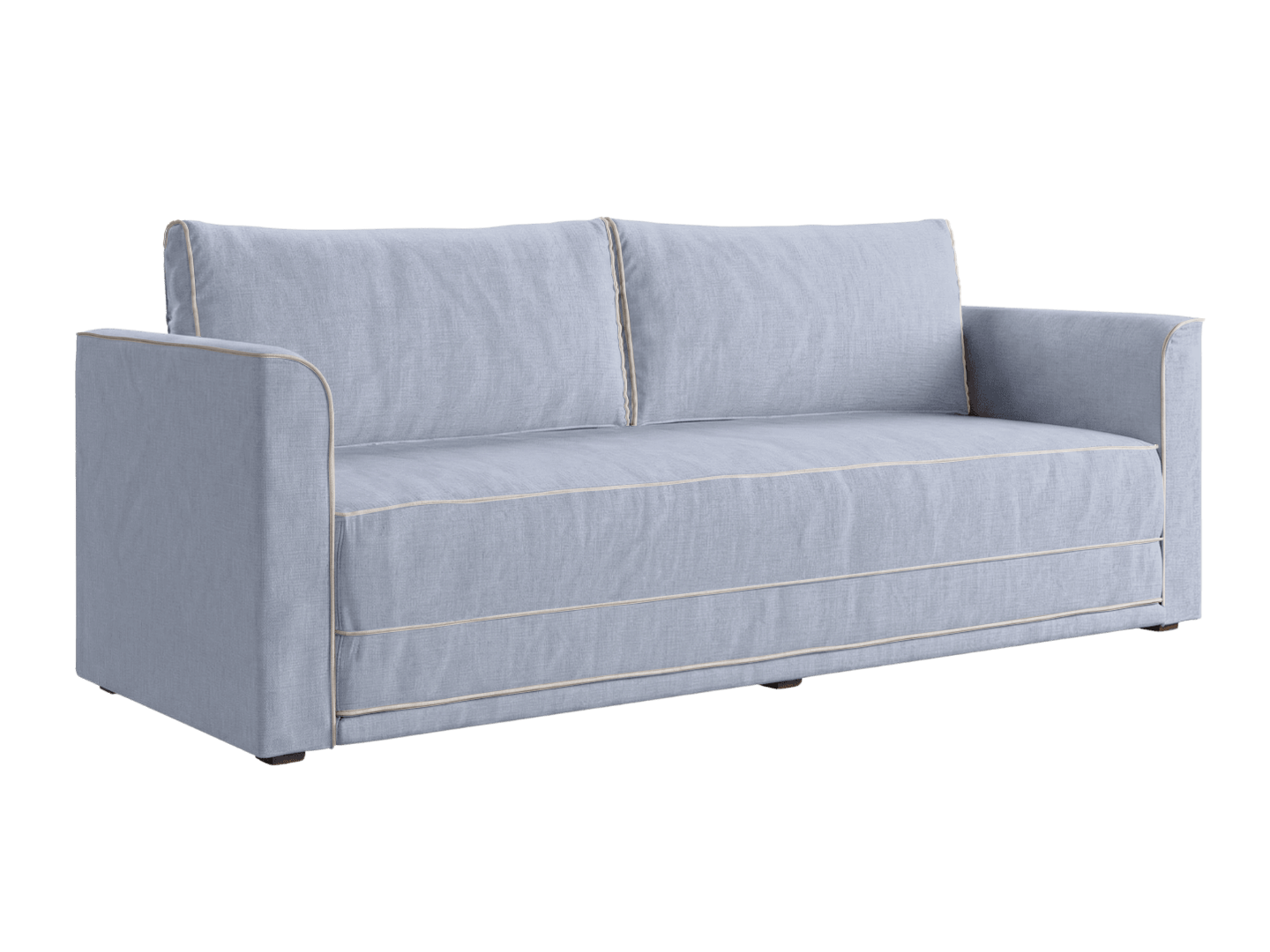 Eclipse 90" Sleeper Sofa in Hemp Blend