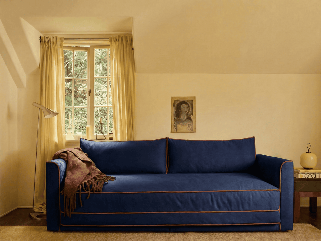 Eclipse 90" Sleeper Sofa in Recycled Velvet
