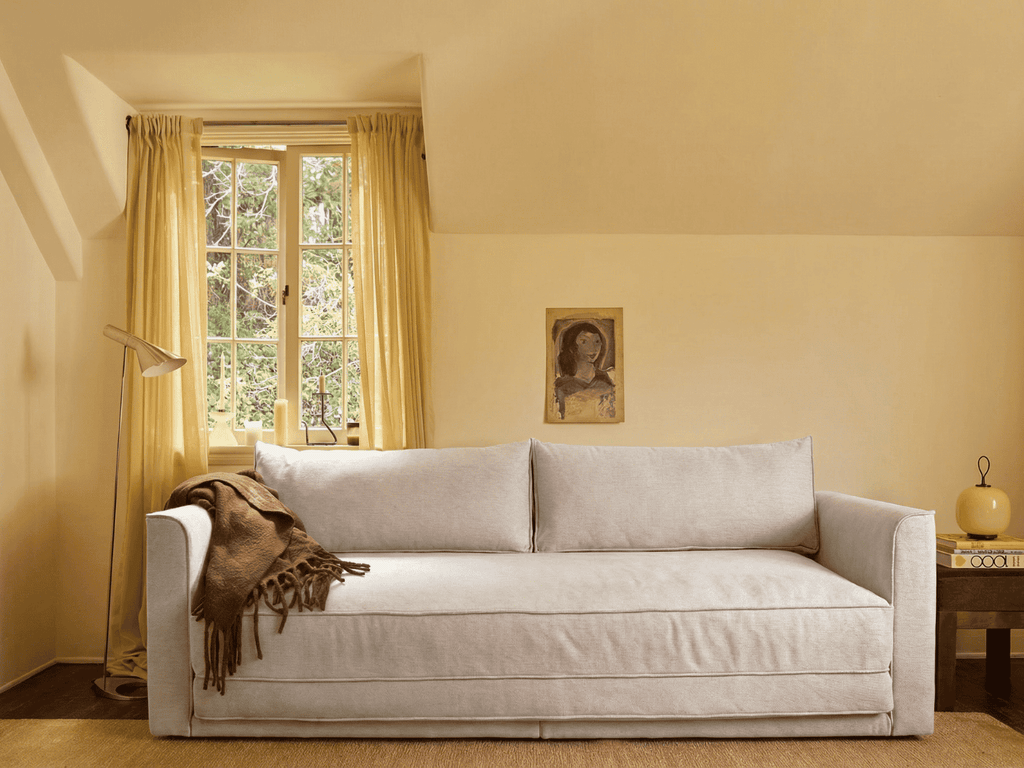 Eclipse 90" Sleeper Sofa in Upcycled Poly