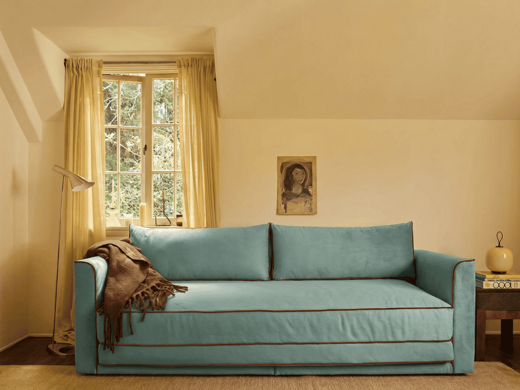 Eclipse 90" Sleeper Sofa in Recycled Velvet