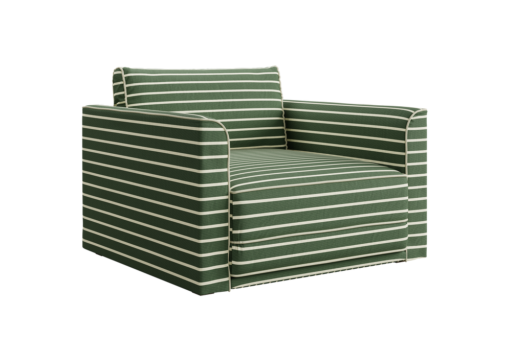 The Eclipse Sleeper Chair in Hemp Blend