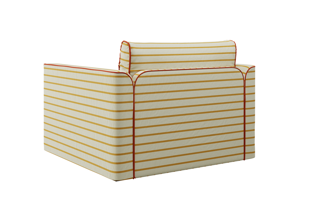 The Eclipse Sleeper Chair in Hemp Blend