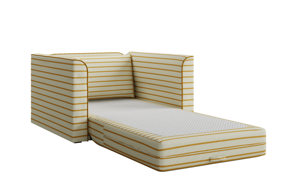 The Eclipse Sleeper Chair in Hemp Blend