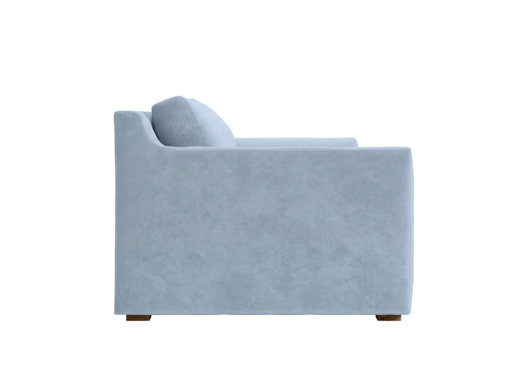 The Elevate 96" Sofa in Recycled Velvet