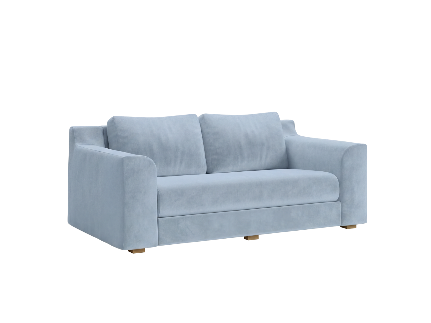 The Elevate Loveseat in Recycled Velvet