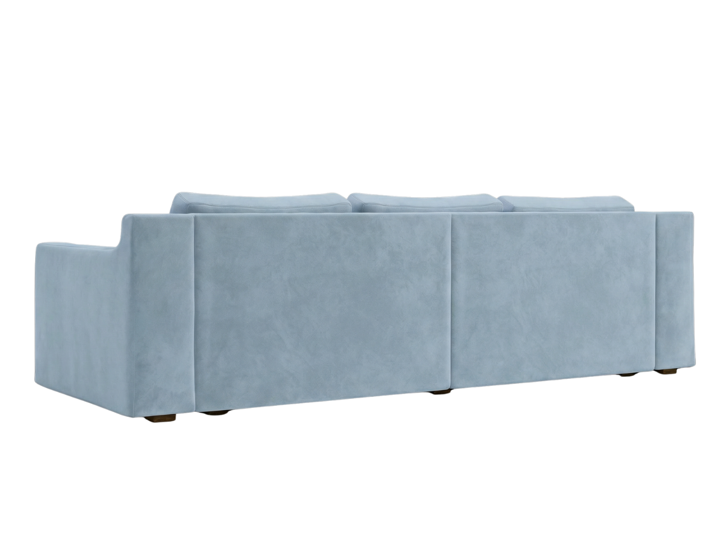 The Elevate Sectional in Recycled Velvet