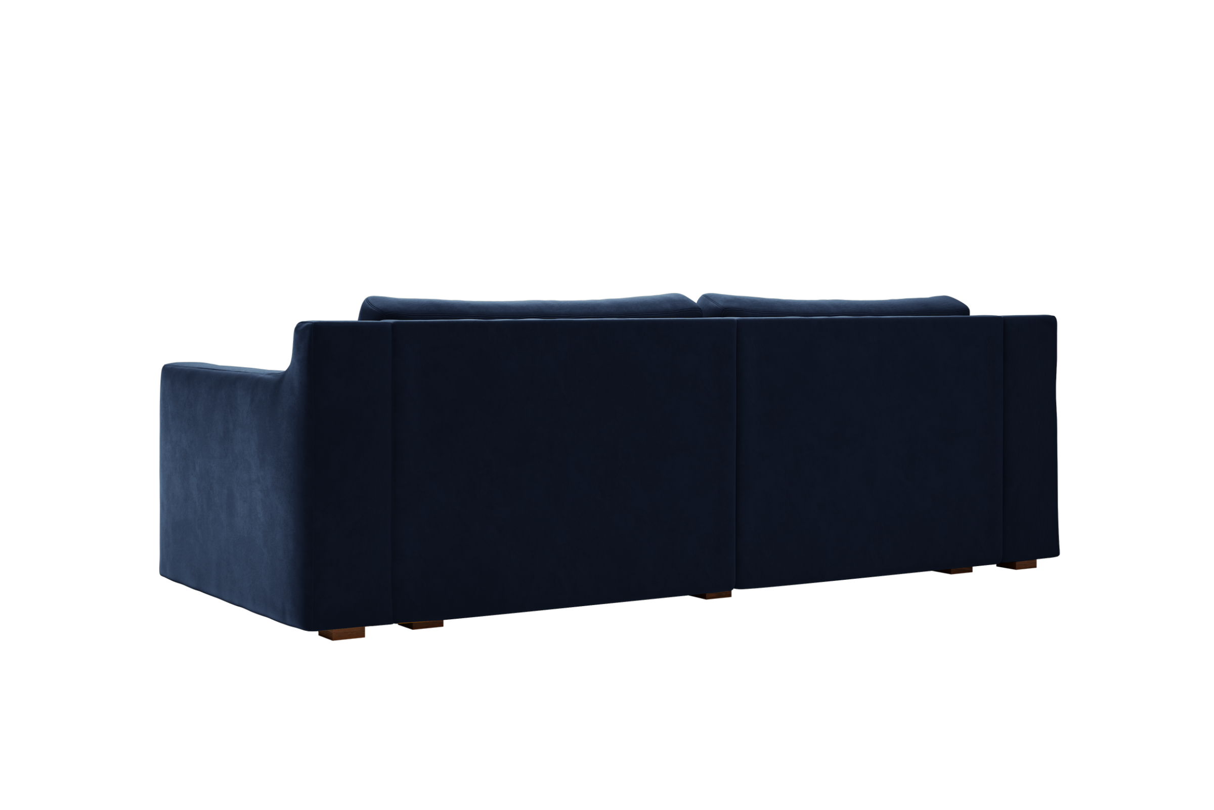 The Elevate 86" Sofa in Recycled Velvet