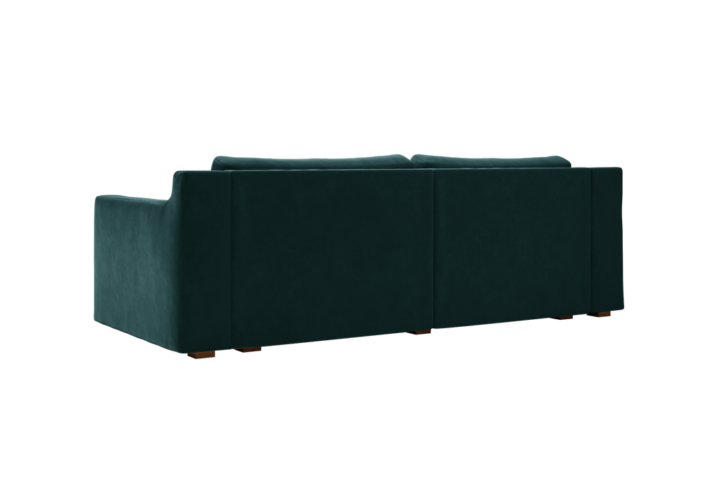 The Elevate 86" Sofa in Recycled Velvet