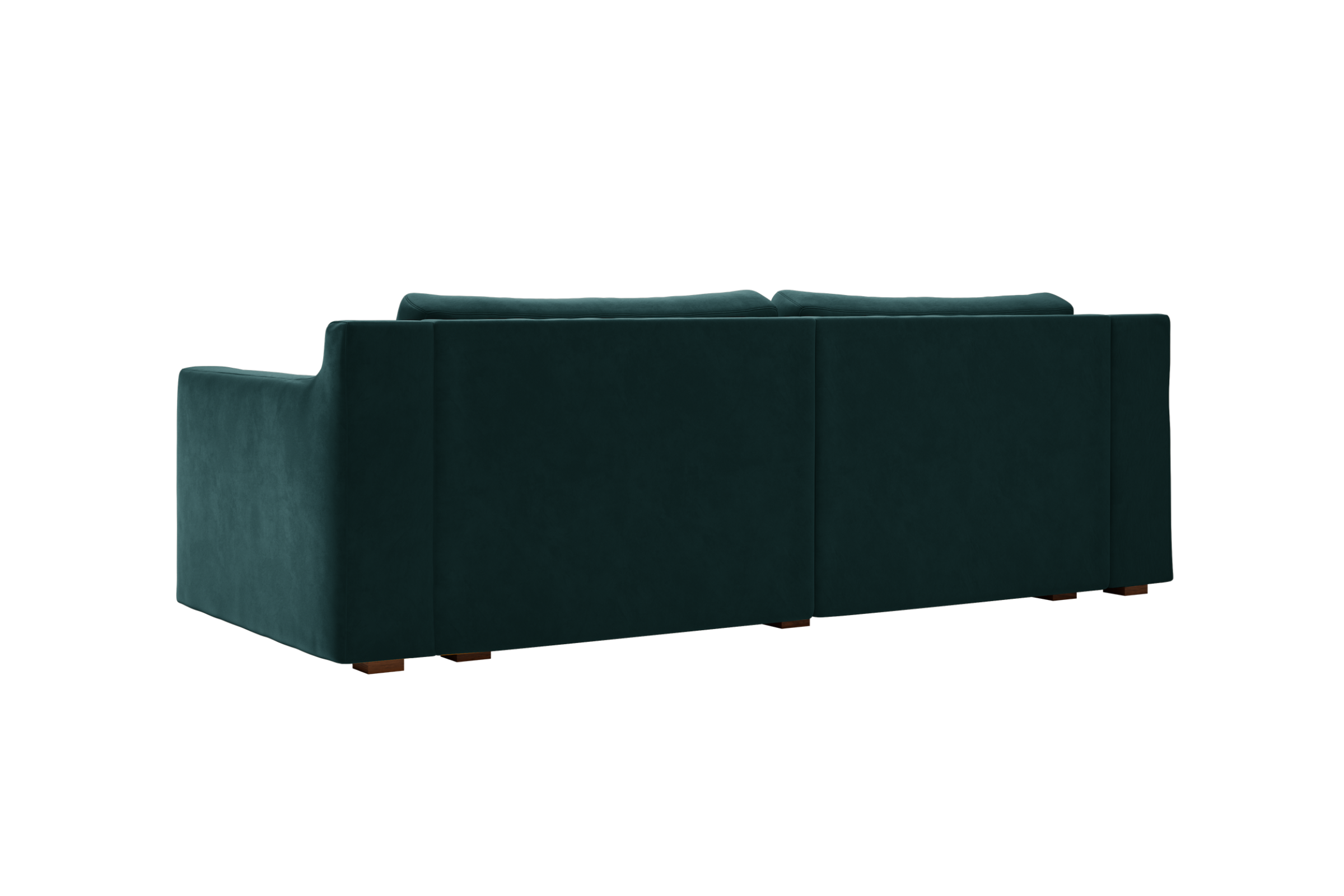 The Elevate 86" Sofa in Recycled Velvet