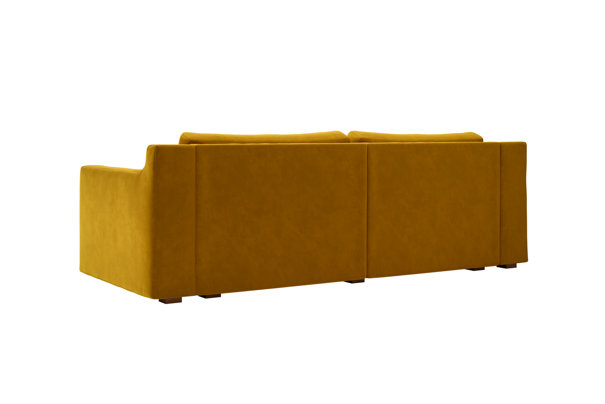 The Elevate 86" Sofa in Recycled Velvet