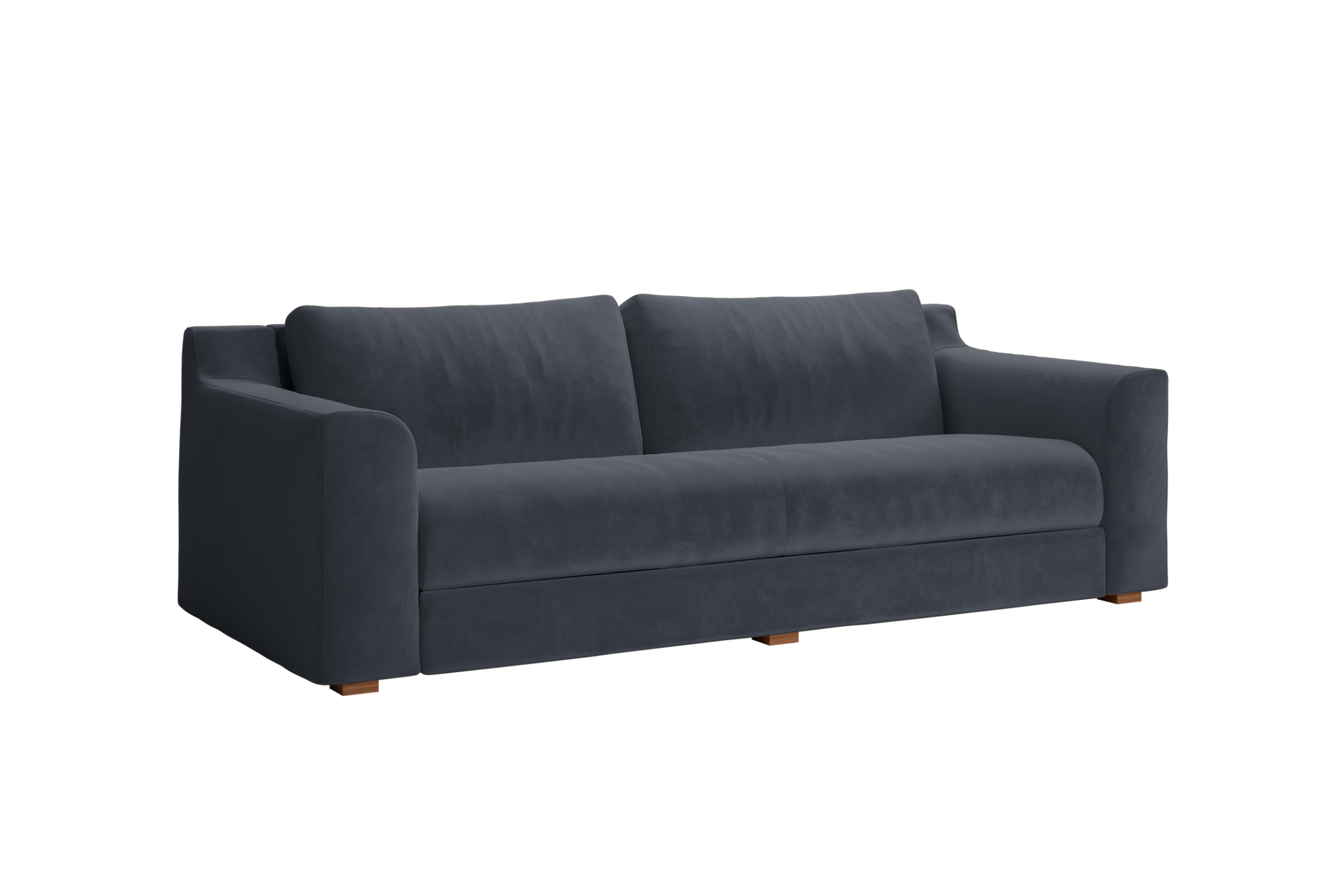The Elevate 86" Sofa in Recycled Velvet