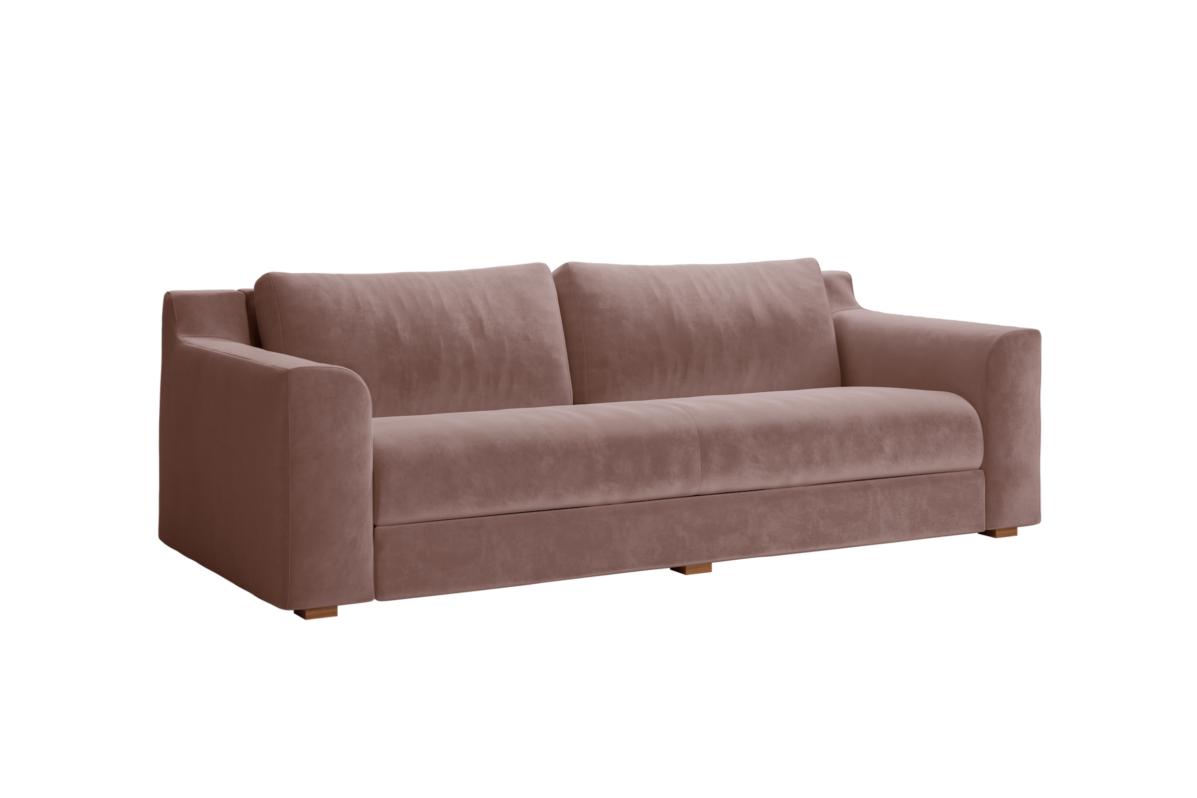 The Elevate 86" Sofa in Recycled Velvet