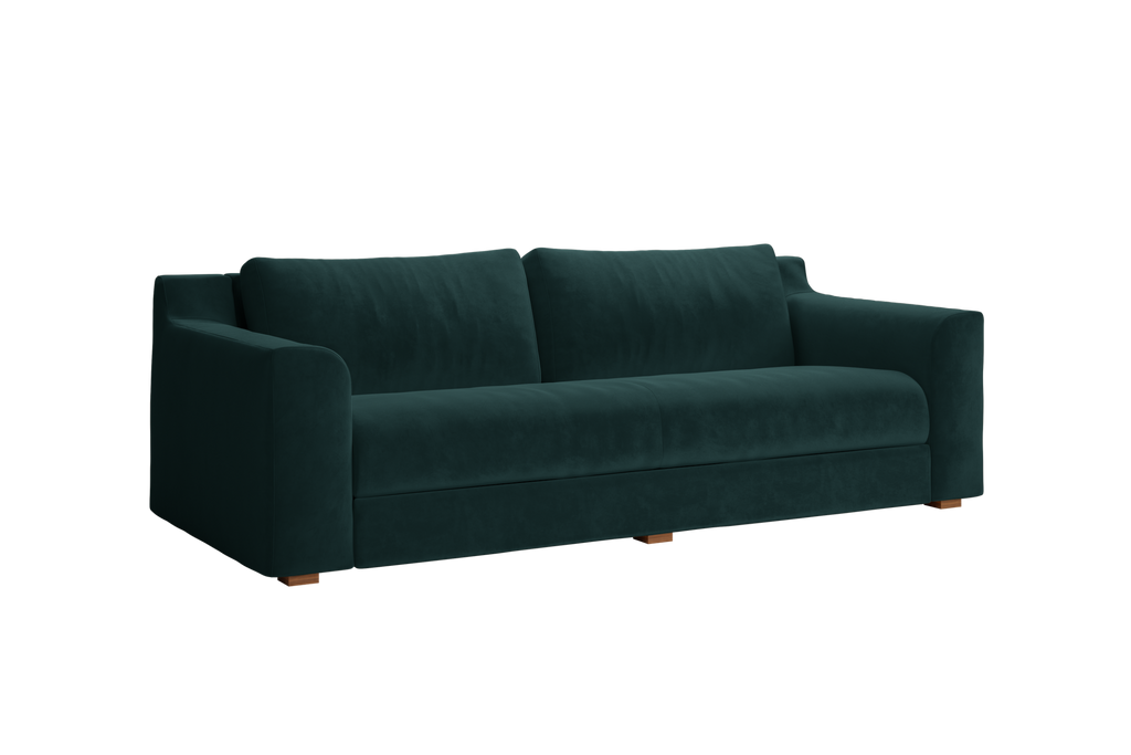 The Elevate 86" Sofa in Recycled Velvet