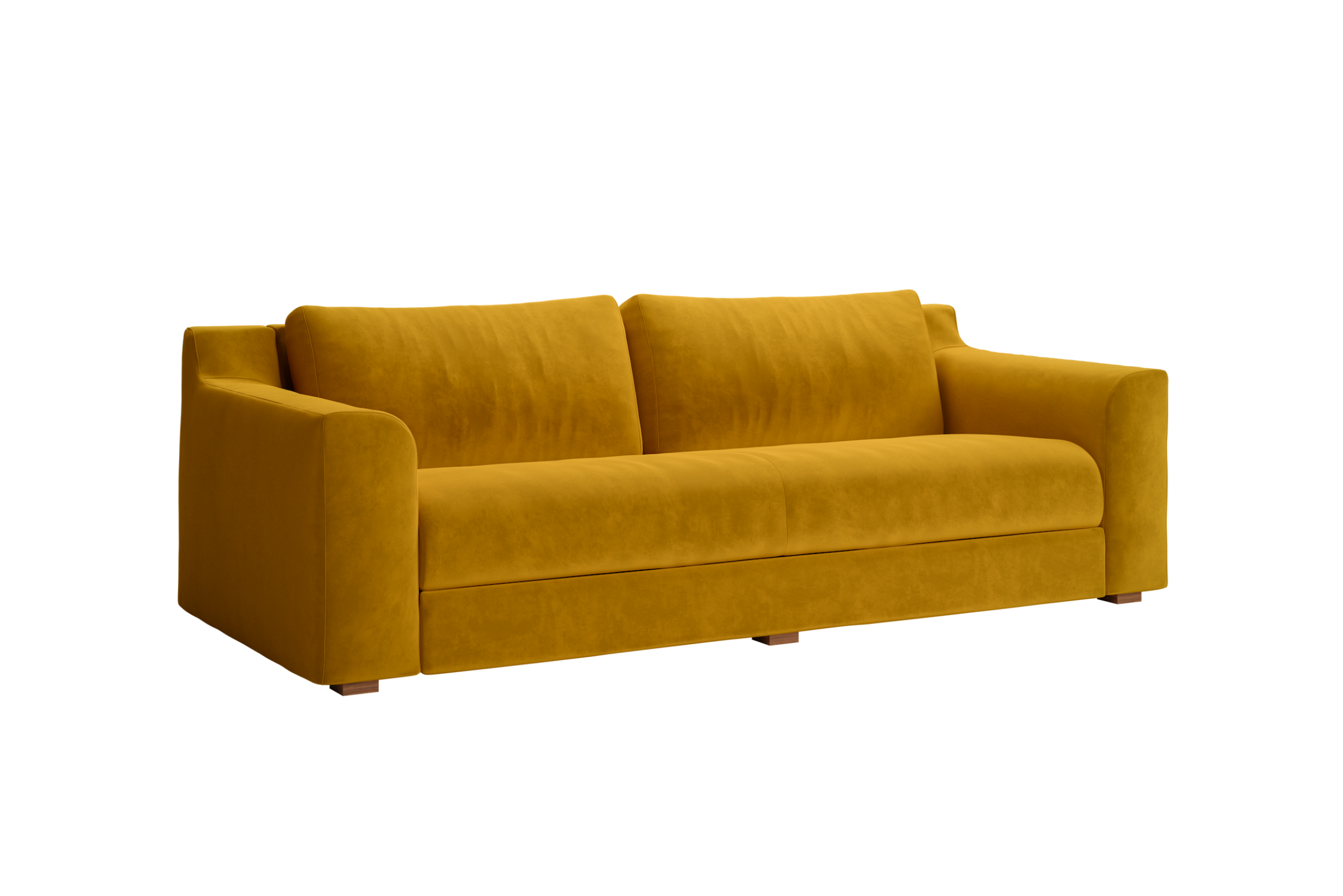 The Elevate 86" Sofa in Recycled Velvet