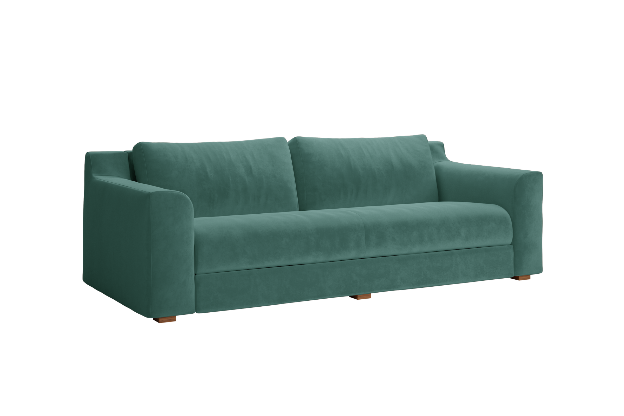 The Elevate 86" Sofa in Recycled Velvet