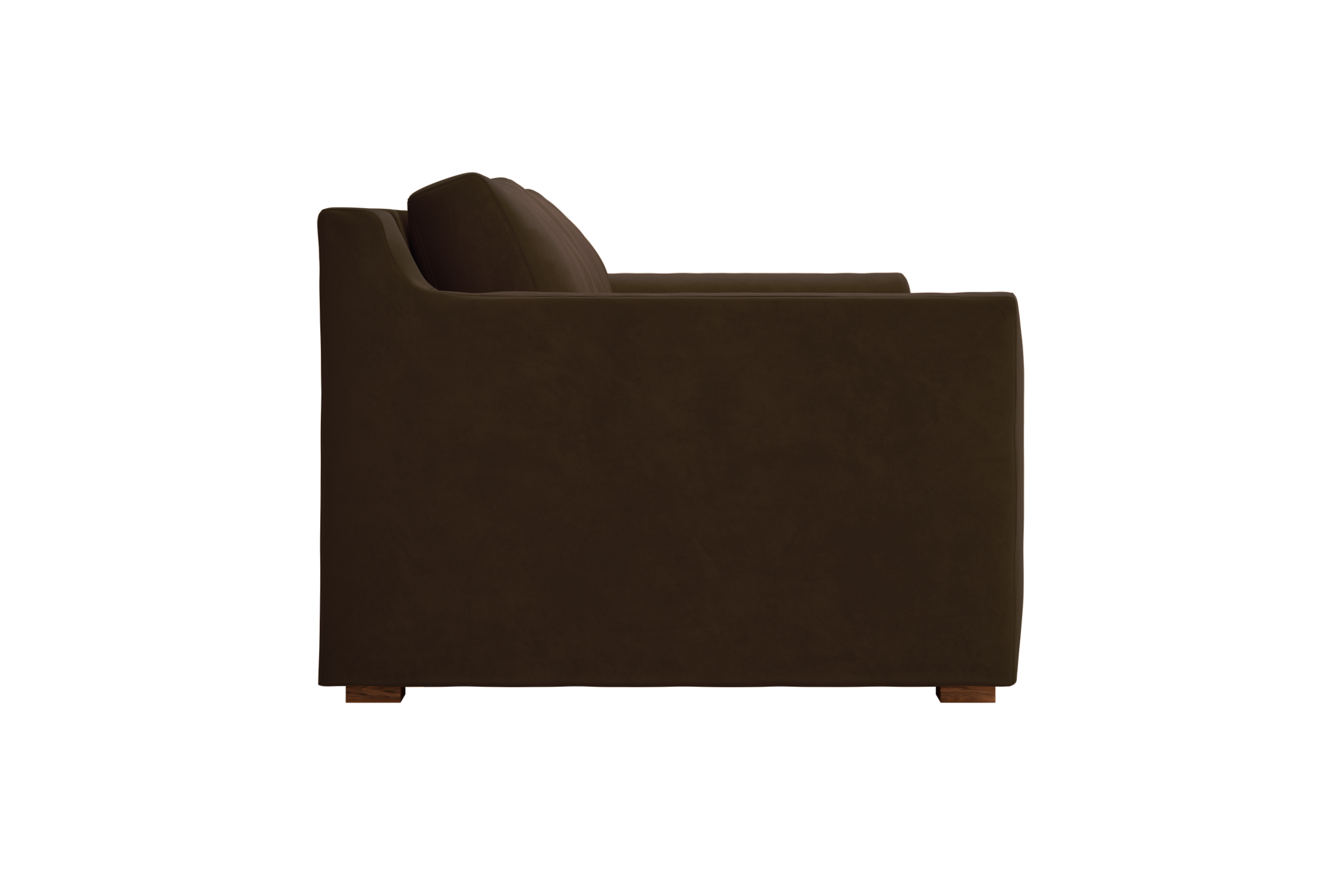 The Elevate 86" Sofa in Recycled Velvet