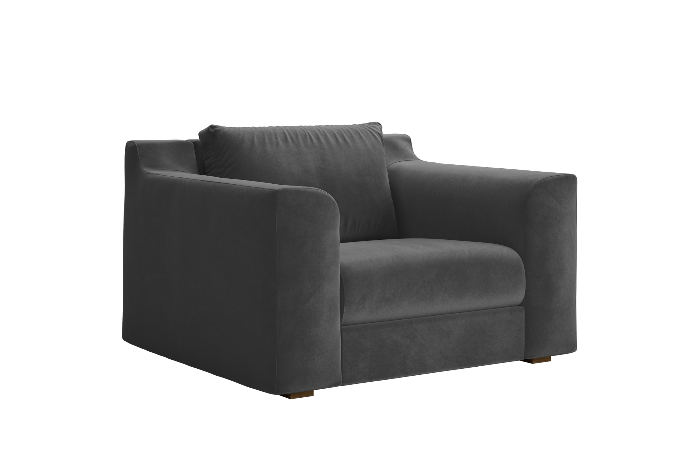 The Elevate Chair in Recycled Velvet