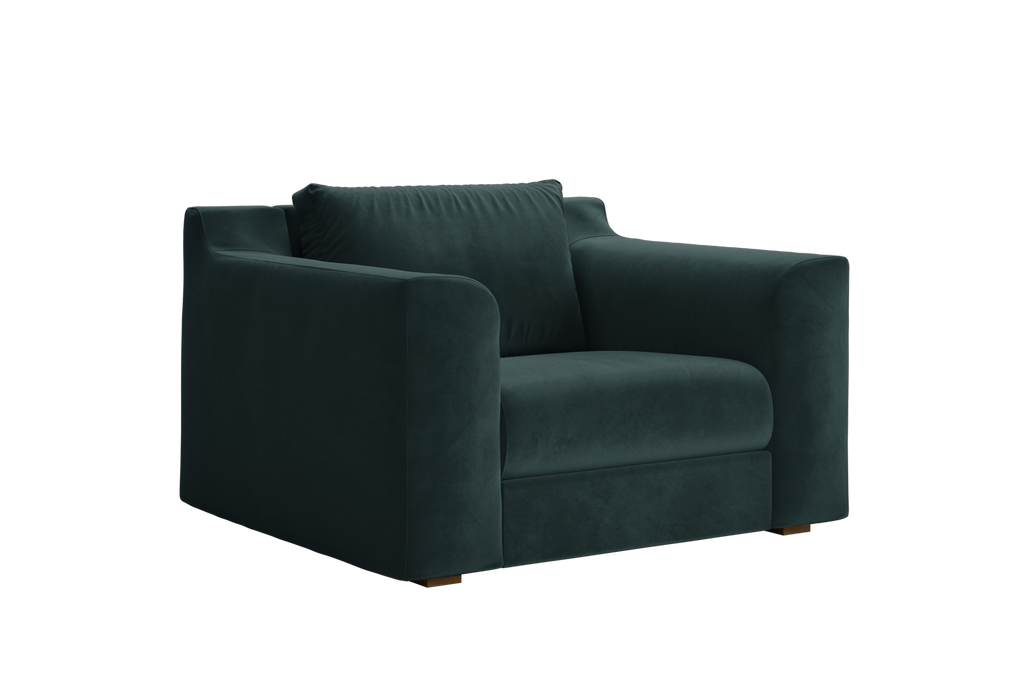 The Elevate Chair in Recycled Velvet