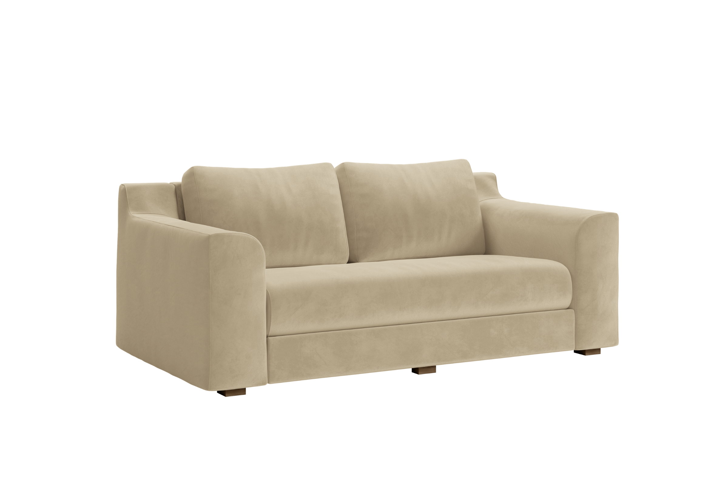 The Elevate Loveseat in Recycled Velvet