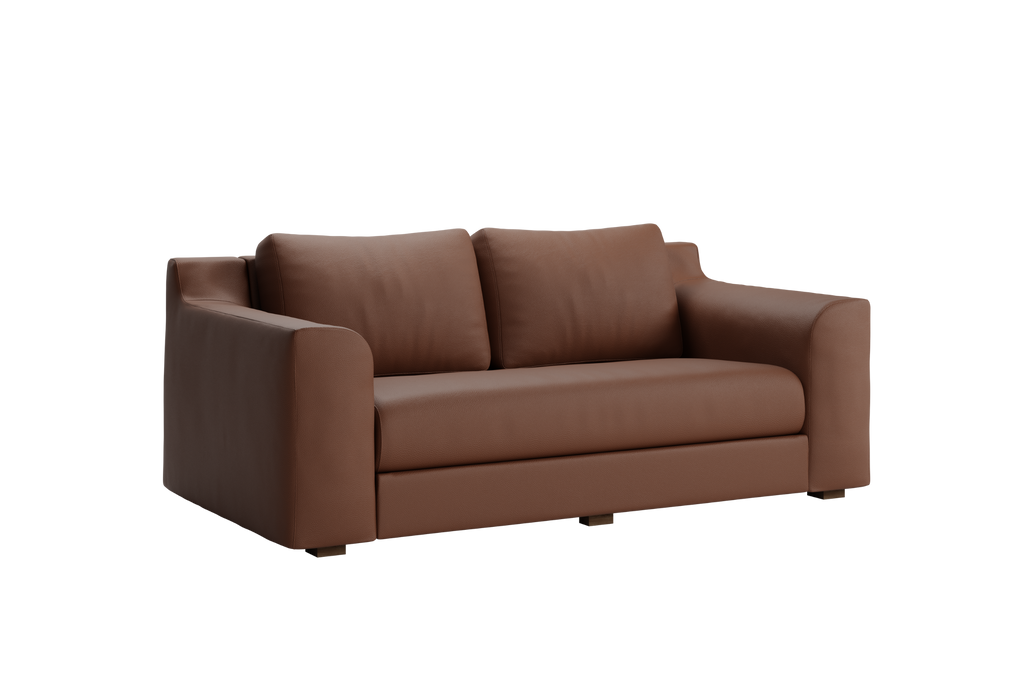The Elevate Loveseat in Cactus Leather