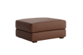 The Elevate Ottoman in Cactus Leather