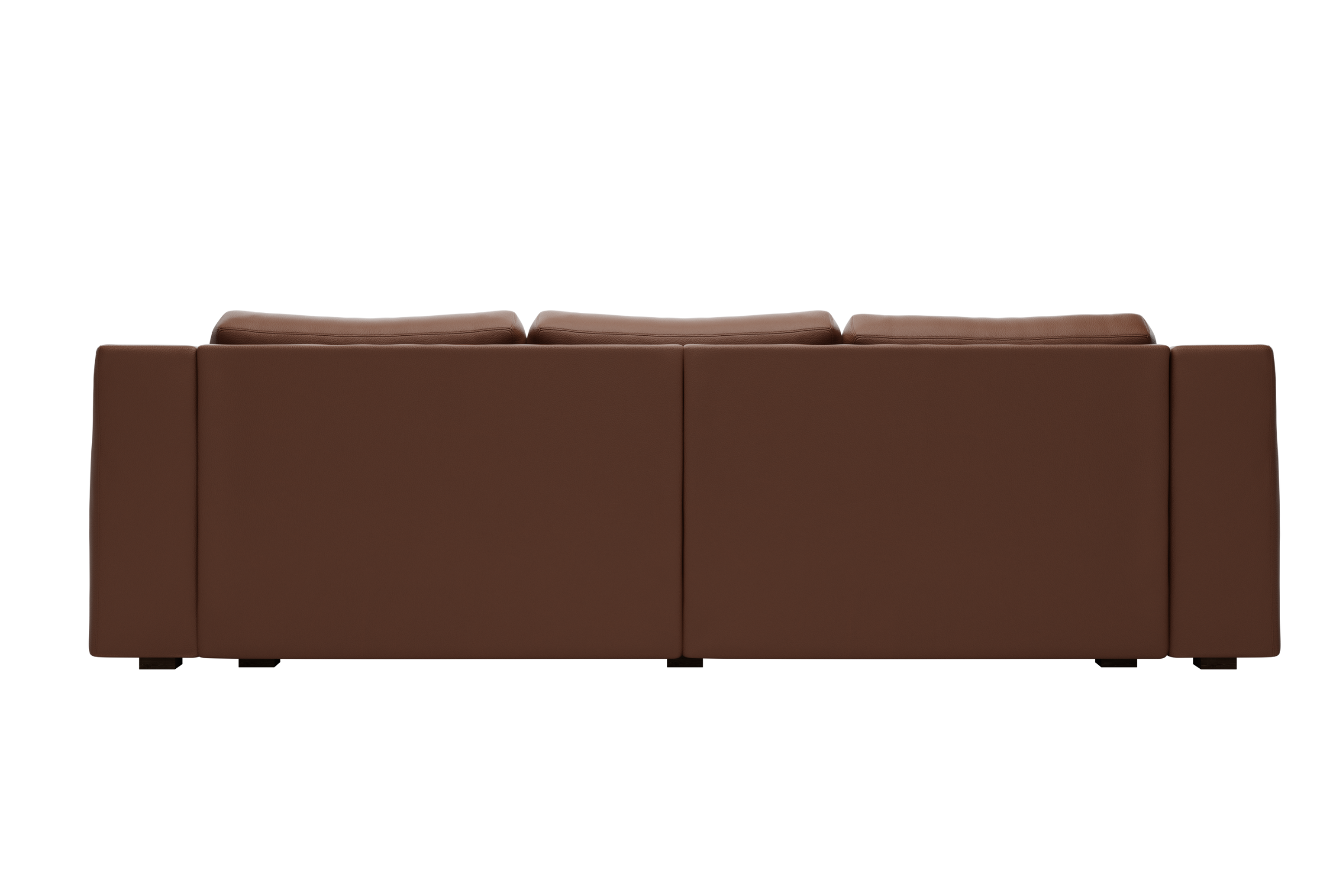 The Elevate Sectional in Cactus Leather