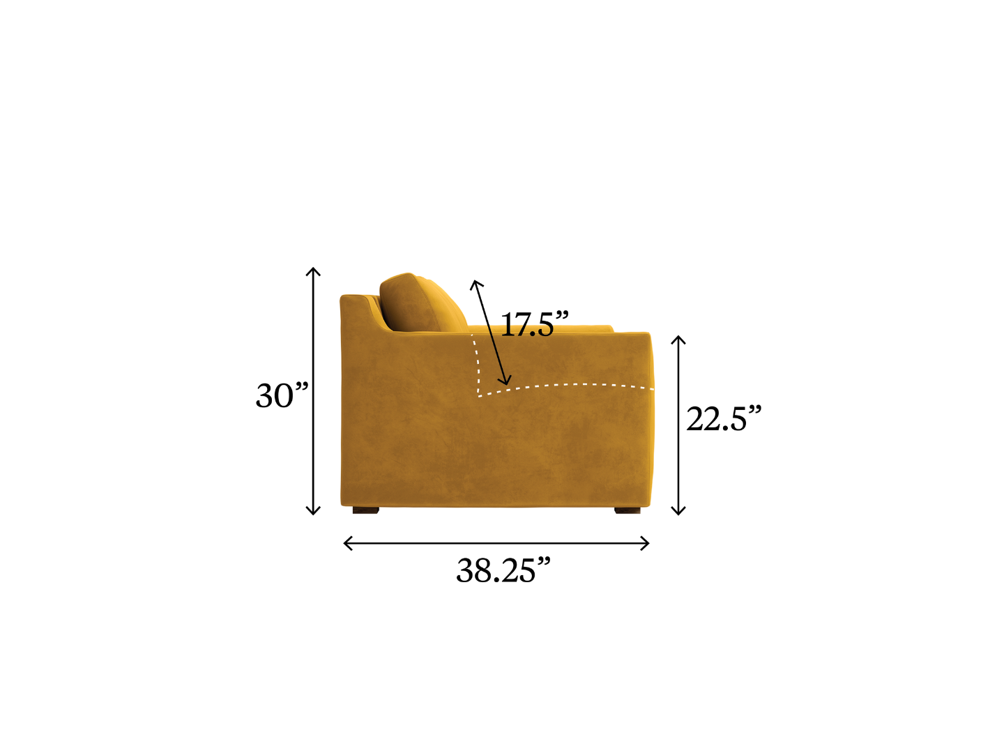 The Elevate 86" Sofa in Upcycled Poly