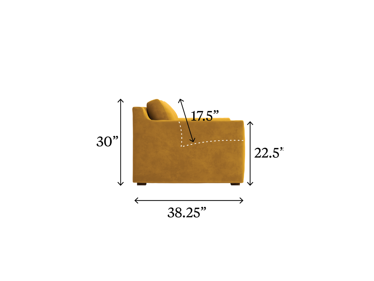 The Elevate 96" Sofa in Upcycled Poly
