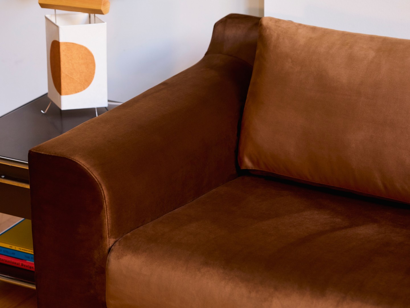 The Elevate Loveseat in Recycled Velvet