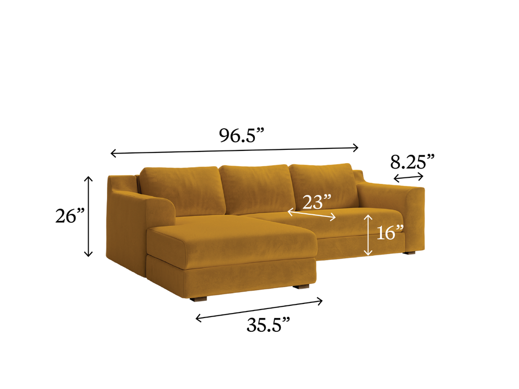 The Elevate Sectional in Upcycled Poly