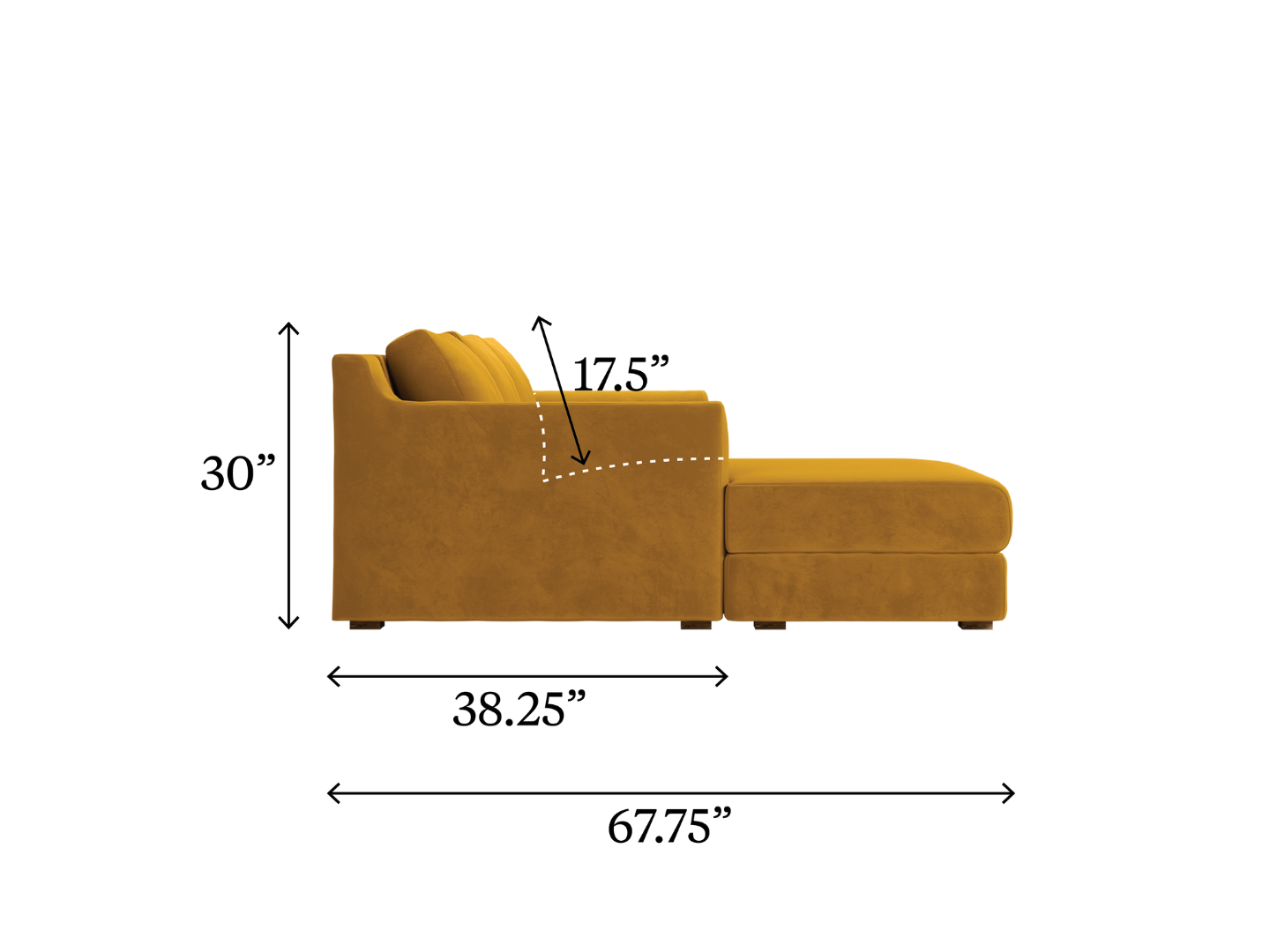 The Elevate Sectional in Upcycled Poly