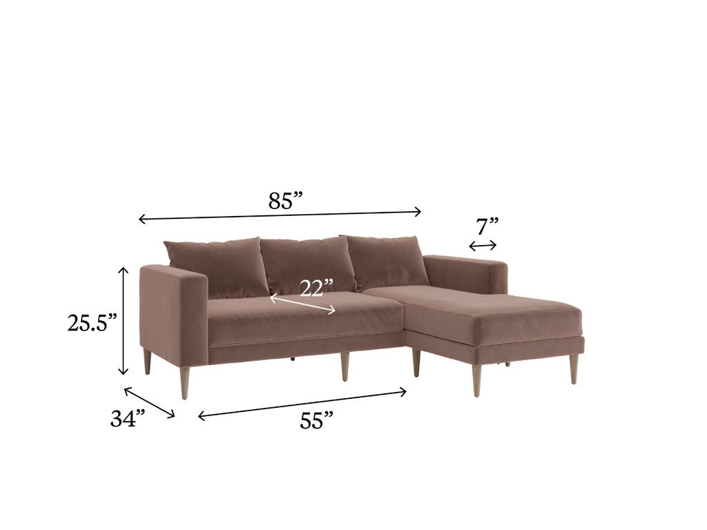 The Essential Sectional in Upcycled Poly