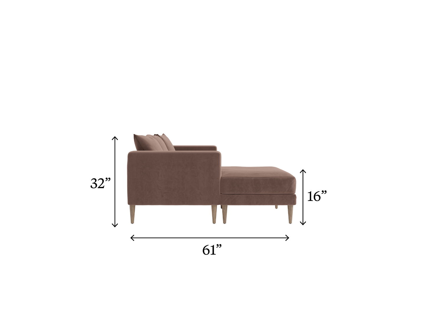 The Essential Sectional in Upcycled Poly
