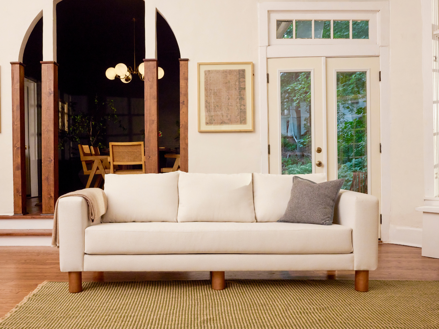 The Essential Sectional in Upcycled Poly