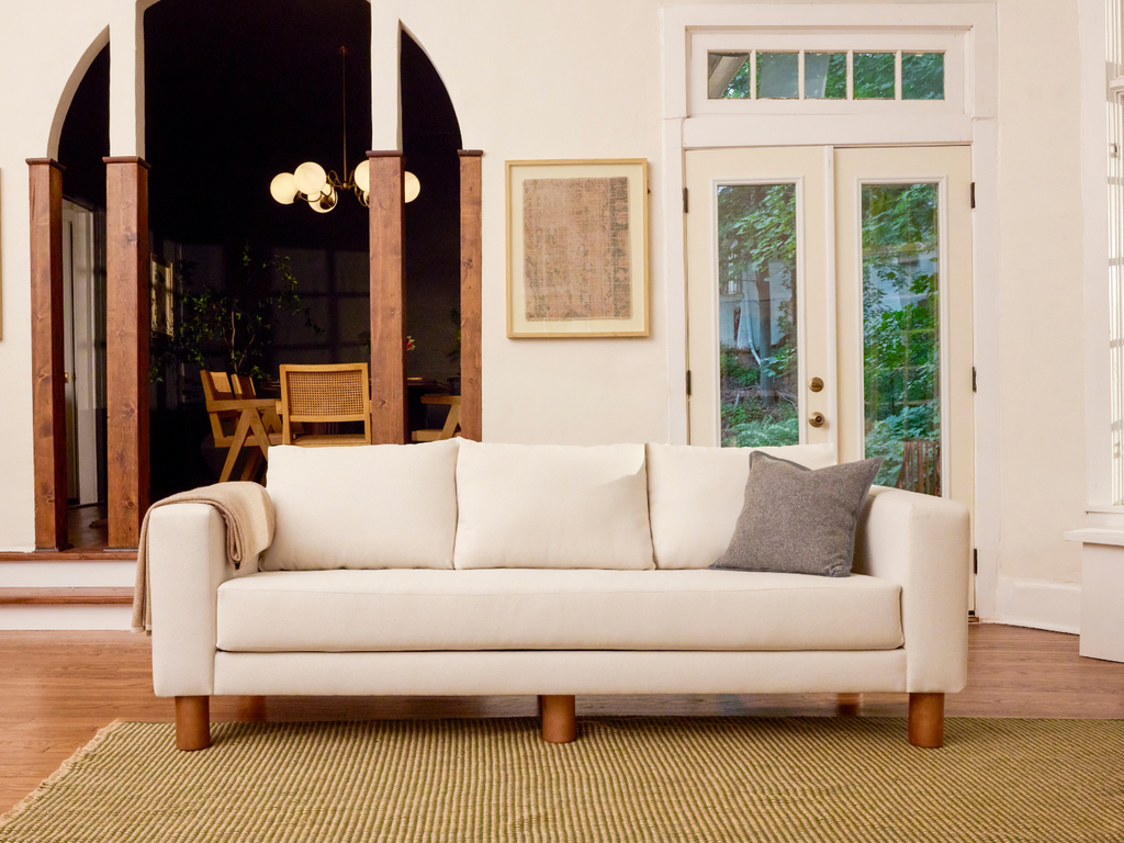 The Essential Sectional in Recycled Velvet