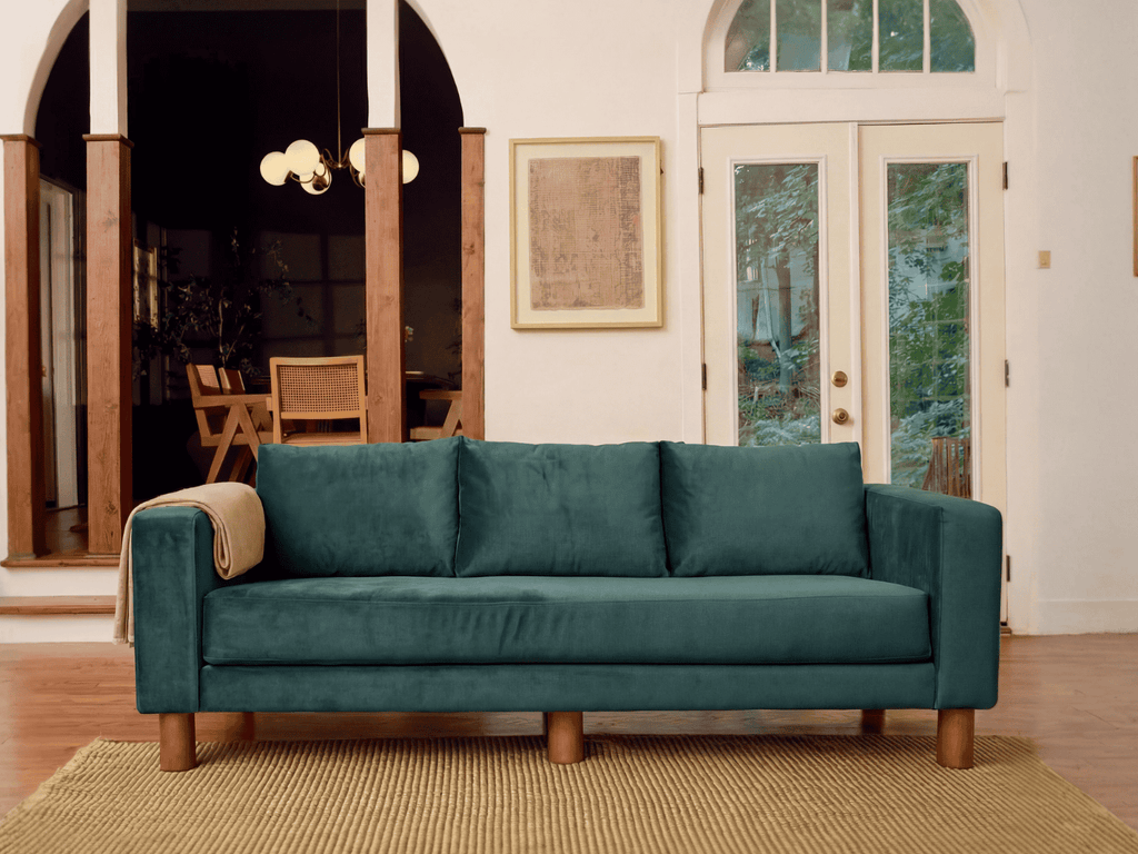 The Essential Sofa in Recycled Velvet
