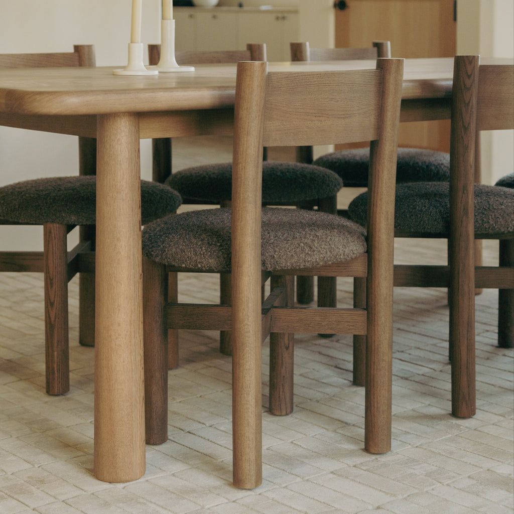 Teddy Dining Chair - Mocha