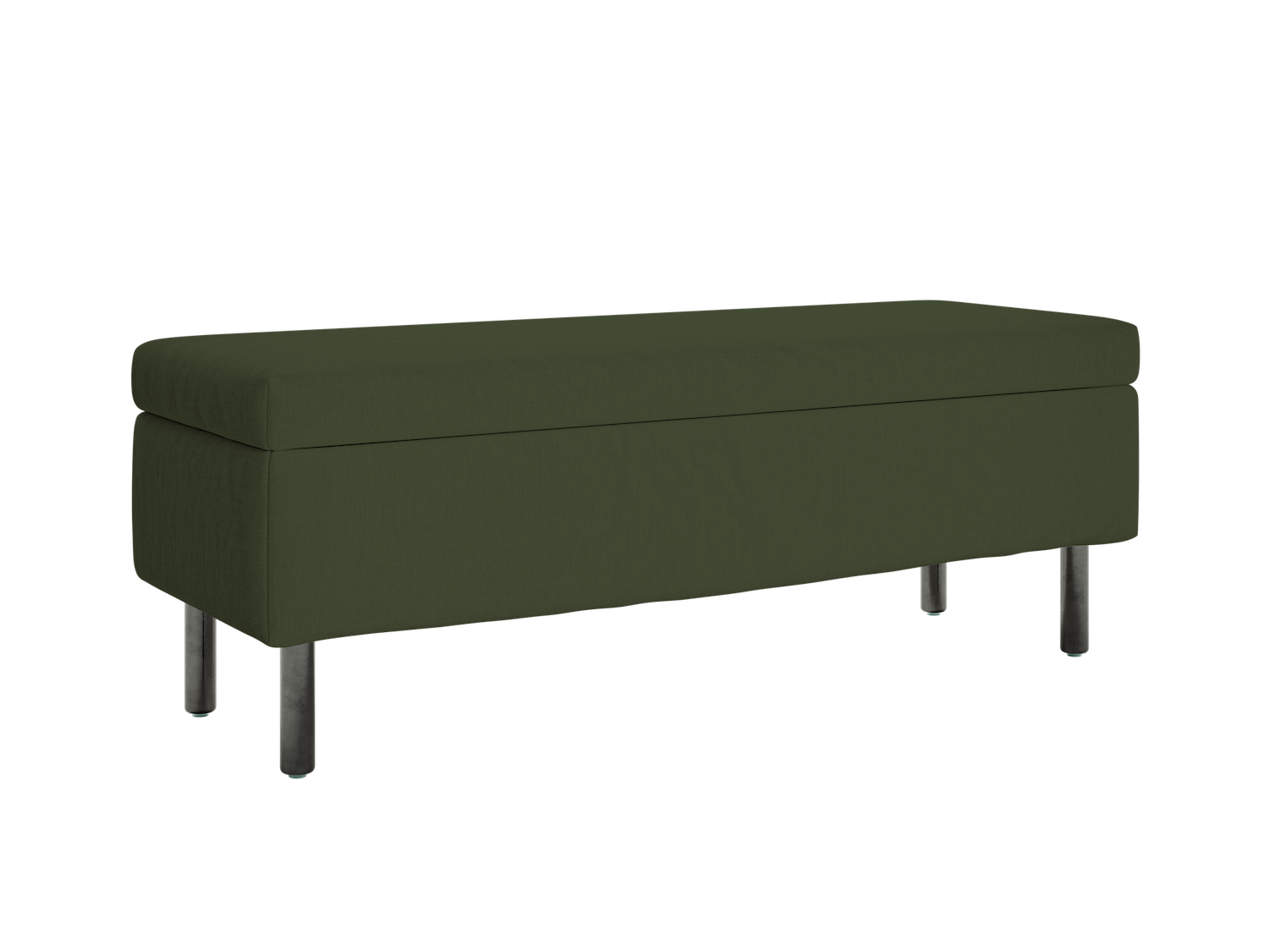 The Essential Storage Bench in Hemp Blend
