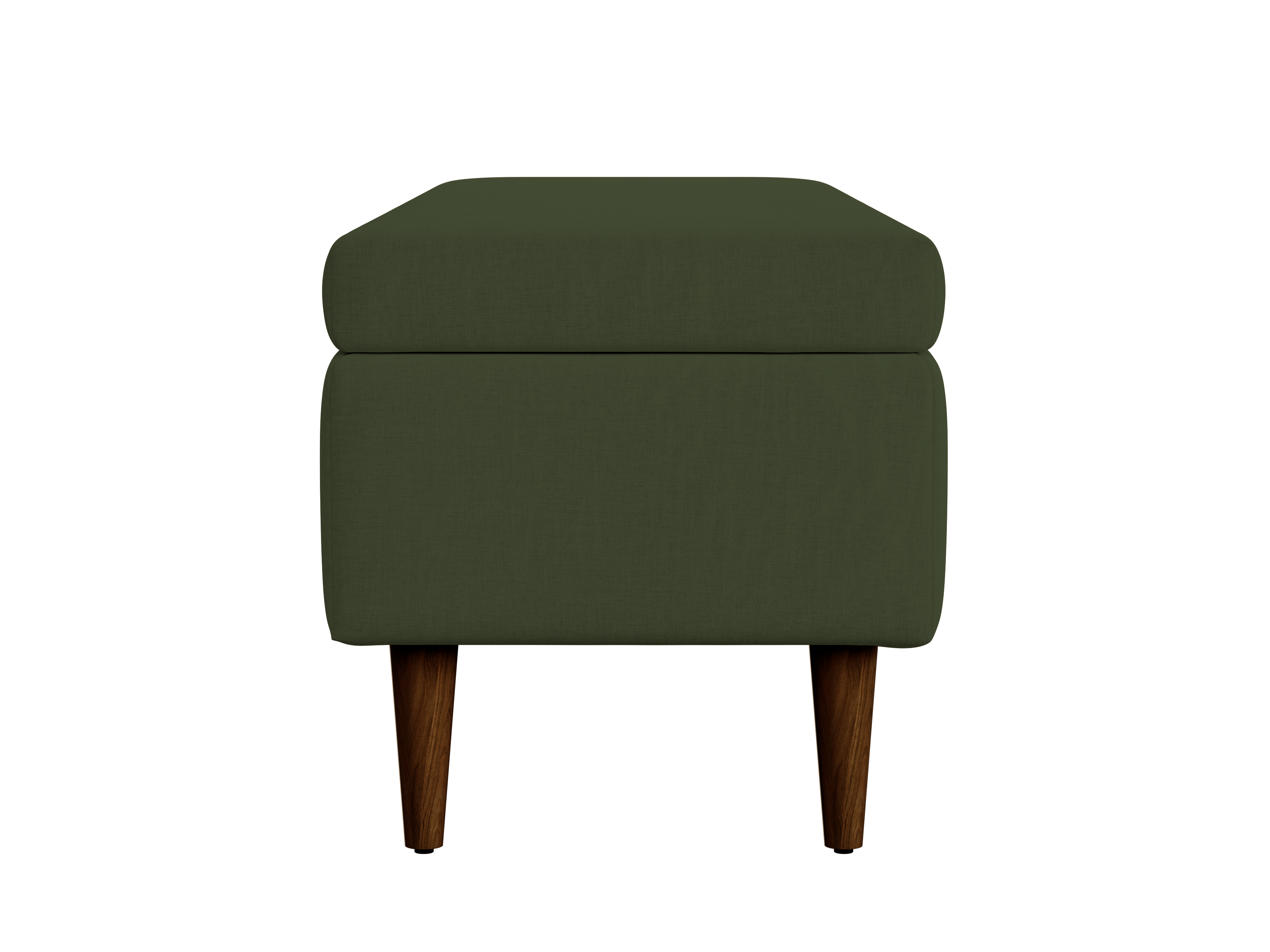 The Essential Storage Bench in Hemp Blend
