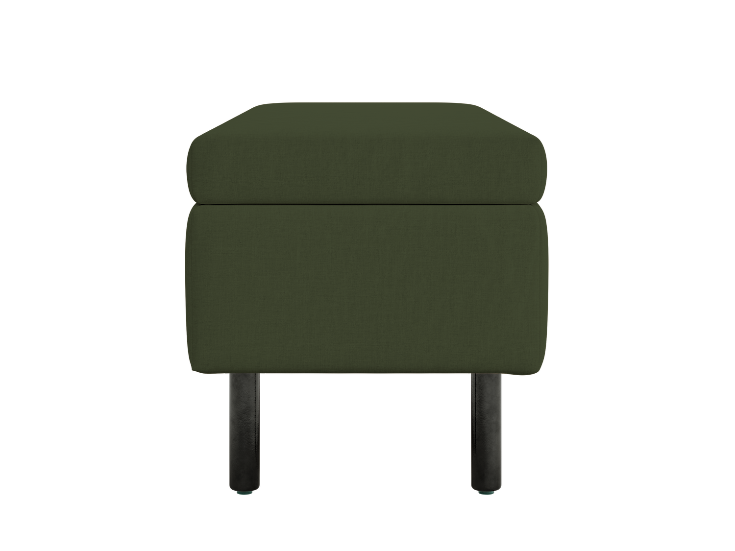 The Essential Storage Bench in Hemp Blend