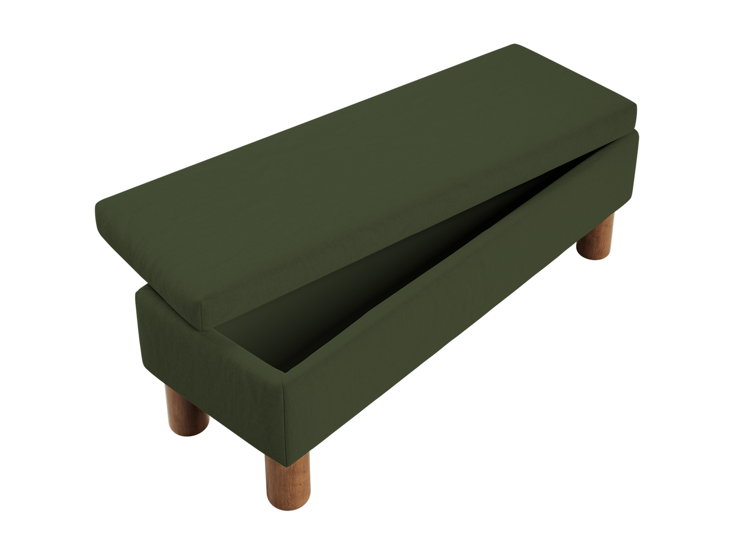 The Essential Storage Bench in Hemp Blend