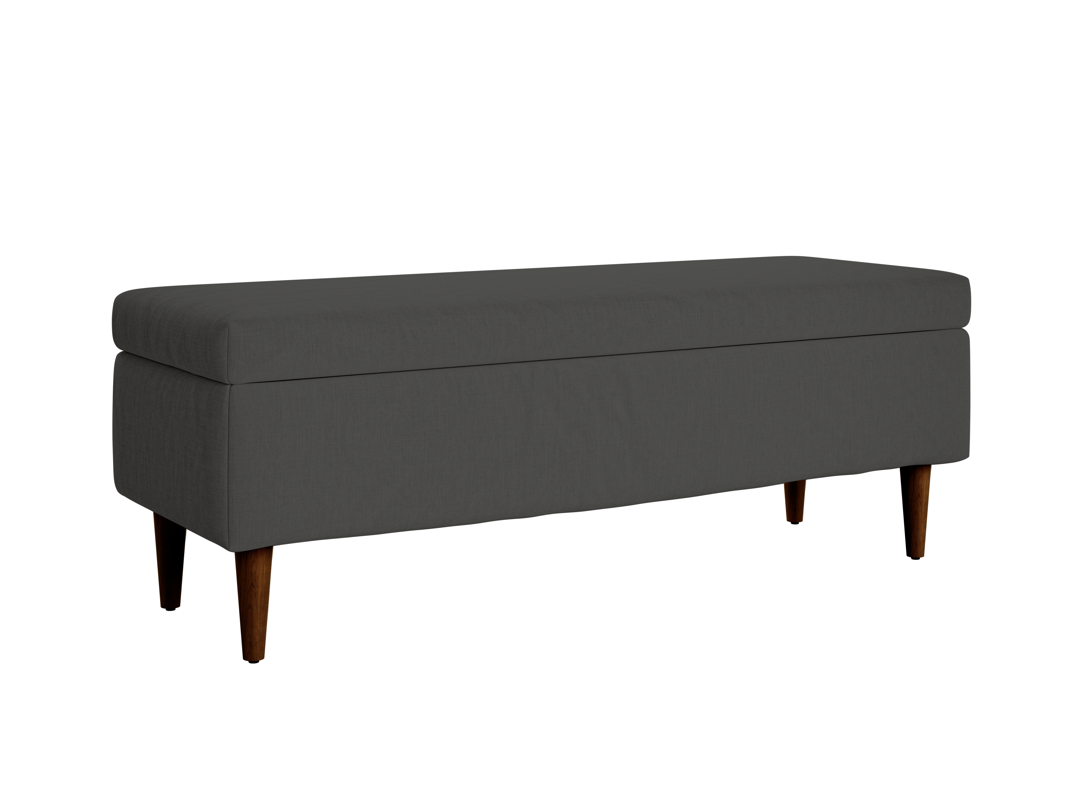 The Essential Storage Bench in Hemp Blend