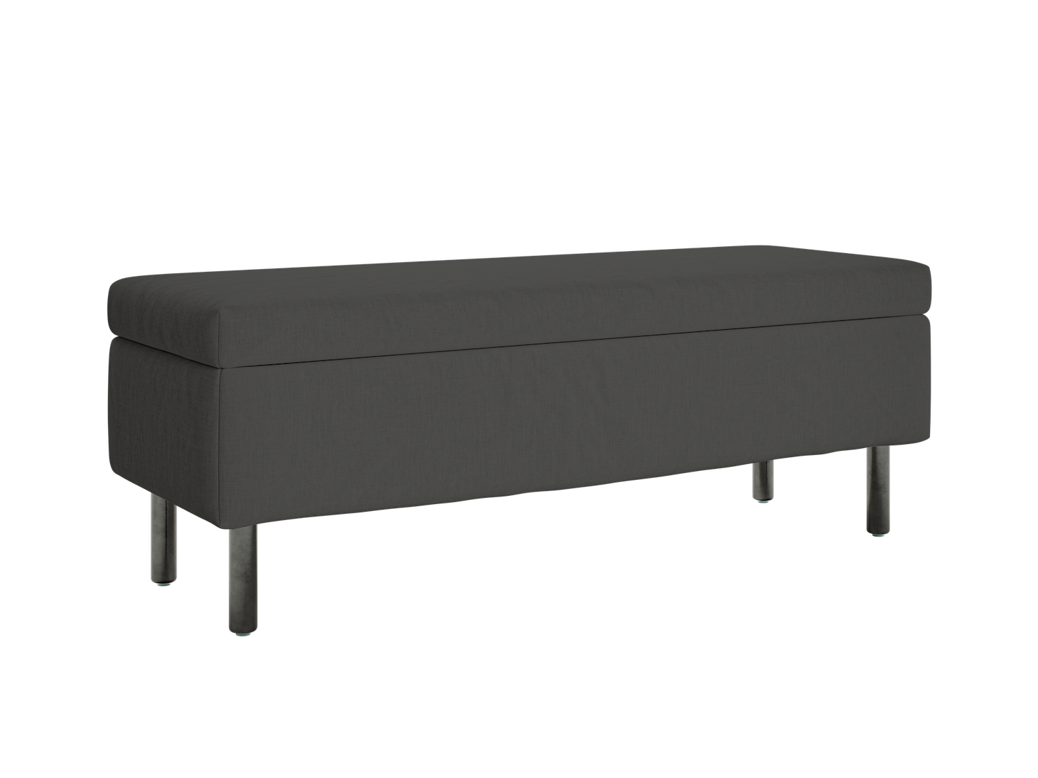 The Essential Storage Bench in Hemp Blend