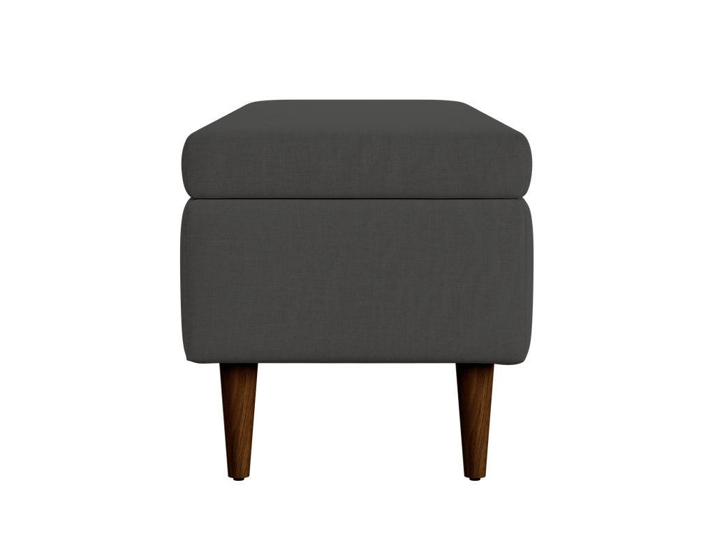 The Essential Storage Bench in Hemp Blend