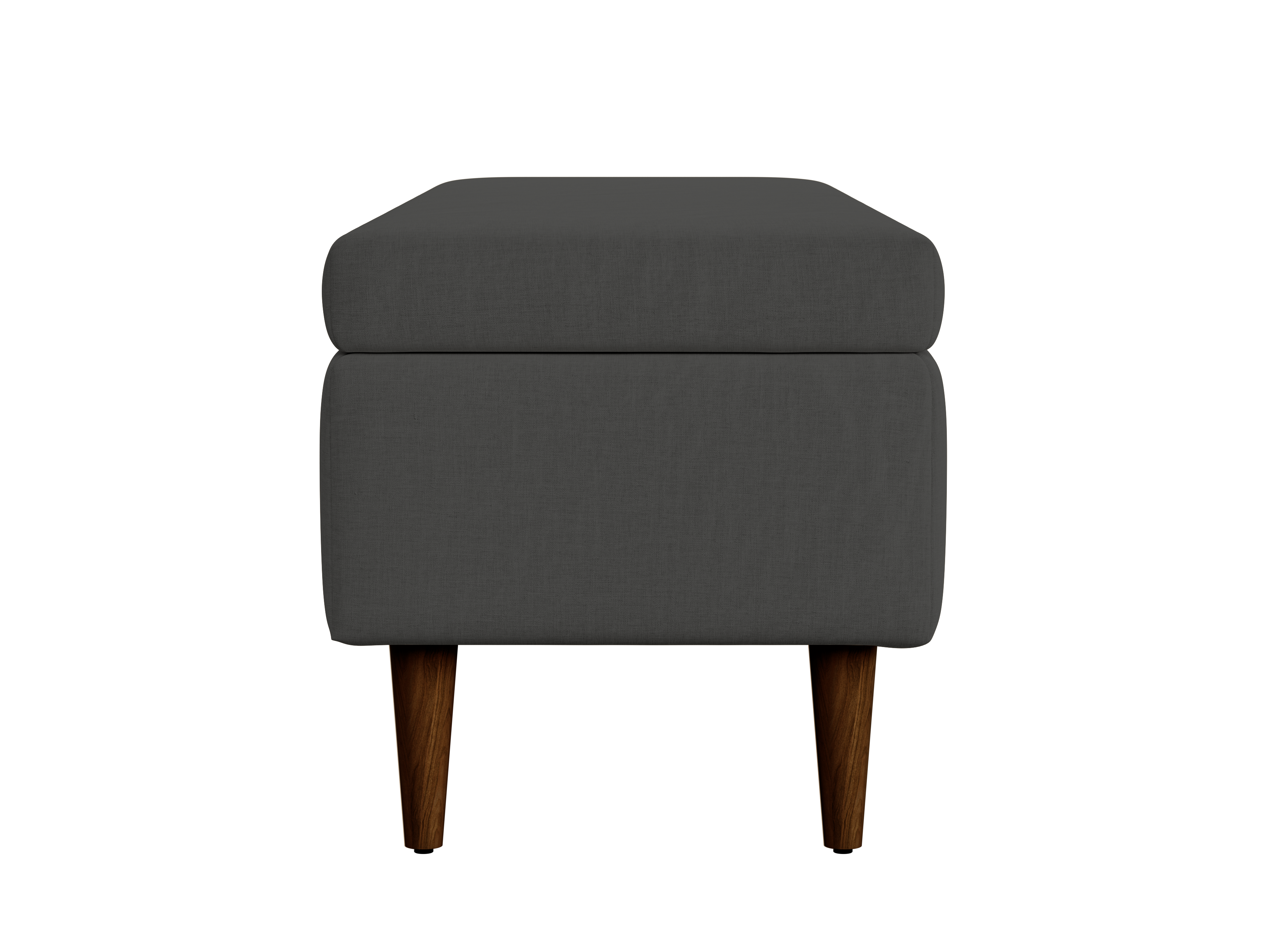 The Essential Storage Bench in Hemp Blend