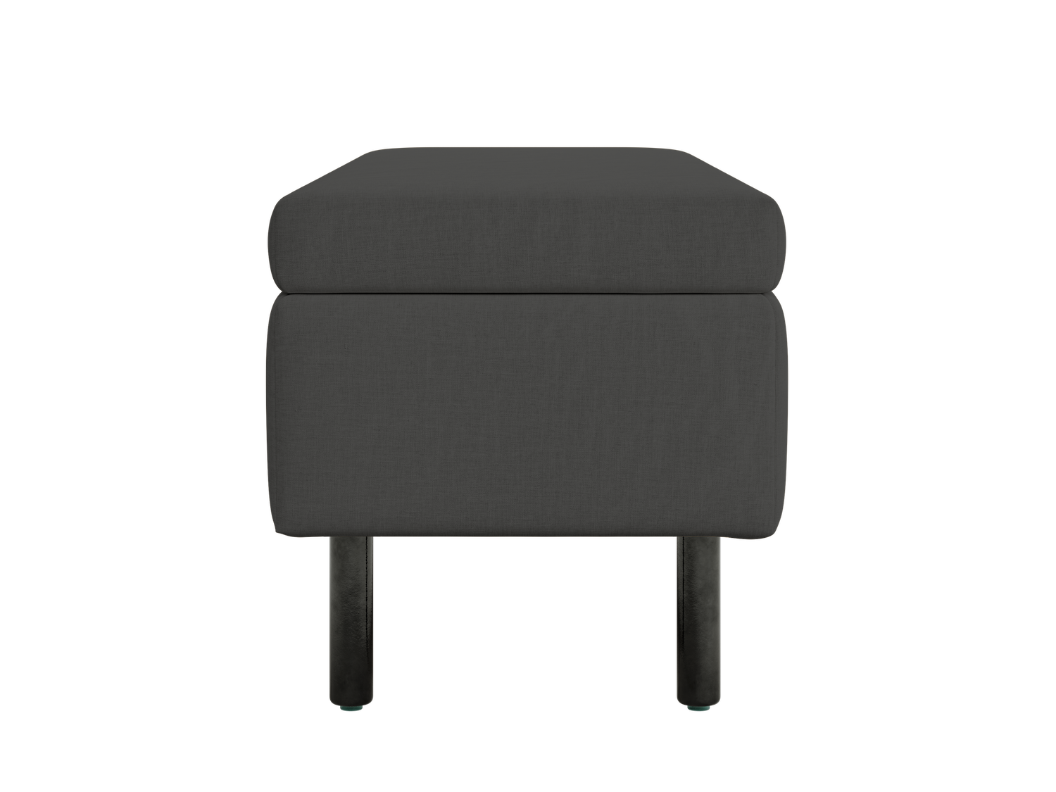 The Essential Storage Bench in Hemp Blend