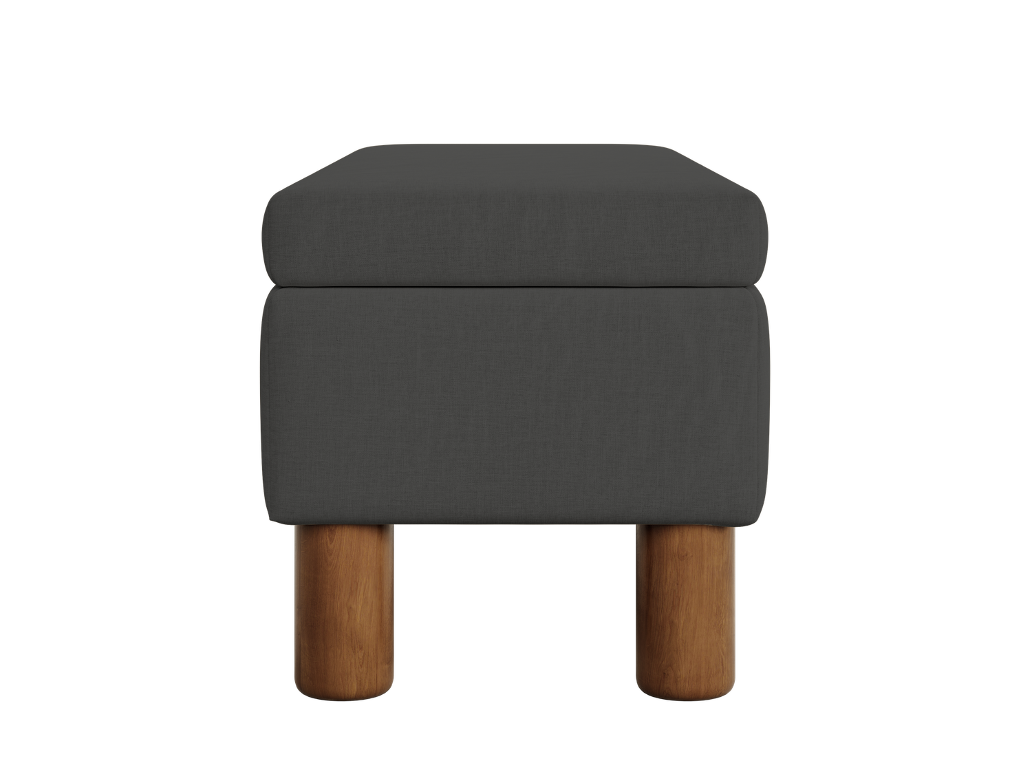 The Essential Storage Bench in Hemp Blend