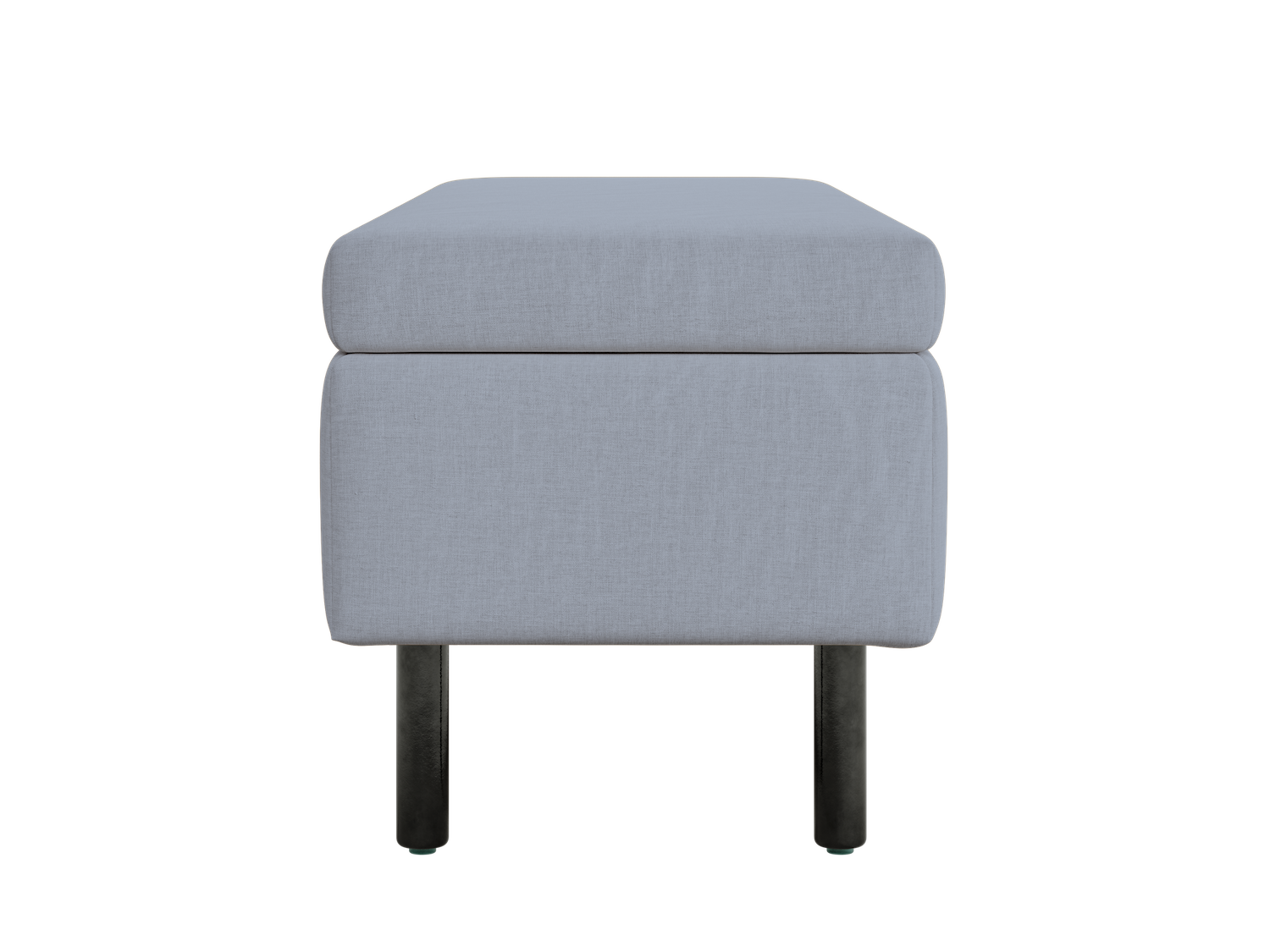 The Essential Storage Bench in Hemp Blend